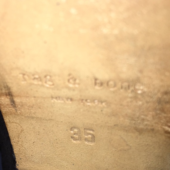 Rag and Bone Suede Harrow boot in Asphalt. - Picture 8 of 8